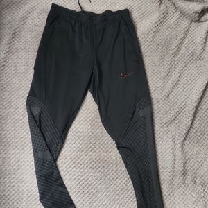 Nike Black and Gray Performance Joggers